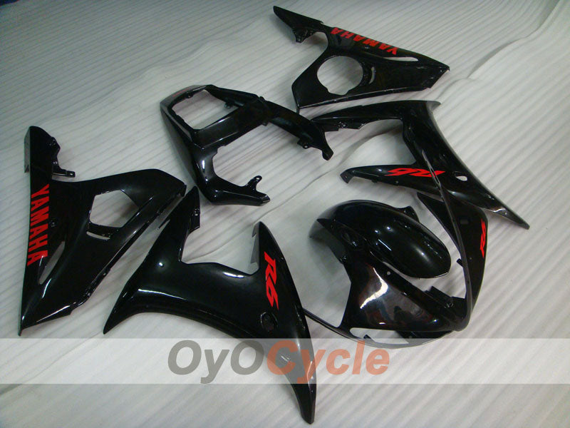 Kit de carenado por inyección para YZF-R6 03-04 - Rojo, Negro - Estilo de fábrica #OYO87905811 Imagen principal del producto