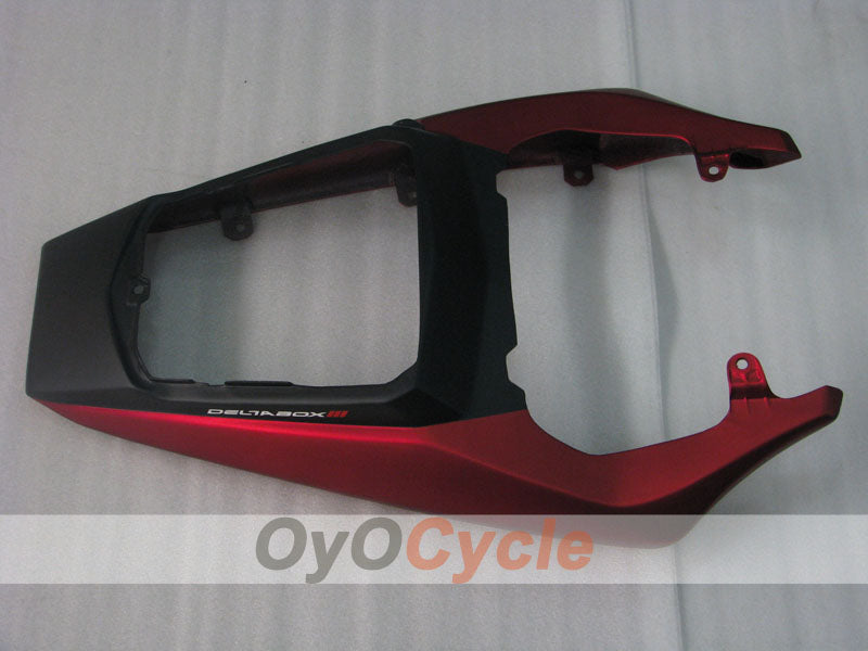 Kit de carenado por inyección para YZF-R6 03-04 - Rojo, Negro, Mate - Llama #OYO87905812