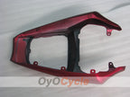 Kit de carenado por inyección para YZF-R6 03-04 - Rojo, Negro, Mate - Llama #OYO87905812