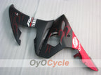 Kit de carenado por inyección para YZF-R6 05 - Rojo, Negro, Mate - Llama #OYO87905856