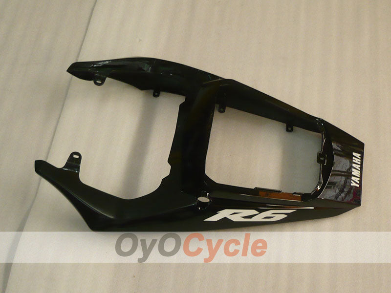 Kit de carenado por inyección para YZF-R6 03-04 - Negro, Gris - Estilo de fábrica #OYO87905813