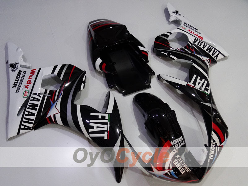 Kit de carenado por inyección para YZF-R6 05 - Blanco, Negro - FIAT #OYO87905862 Imagen principal del producto