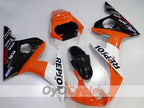 Kit de carenado por inyección para YZF-R6 03-04 - Naranja, Blanco, Negro - Repsol #OYO87905819