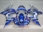 Kit de carenado por inyección para 05 YZF-R6 - Azul, Blanco - FIAT #OYO87905864