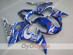 Kit de carenado por inyección para 05 YZF-R6 - Azul, Blanco - FIAT #OYO87905864
