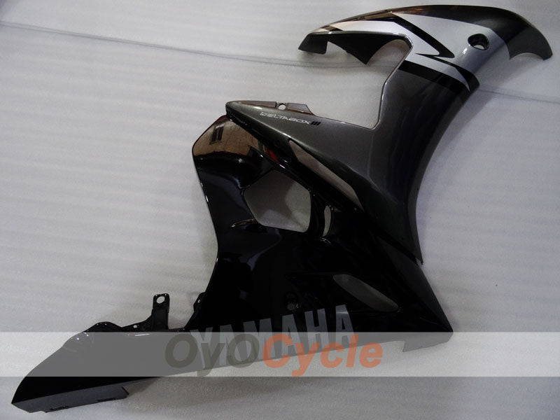 Kit de carenado por inyección para YZF-R6 03-04 - Negro, Gris - Estilo de fábrica #OYO87905822