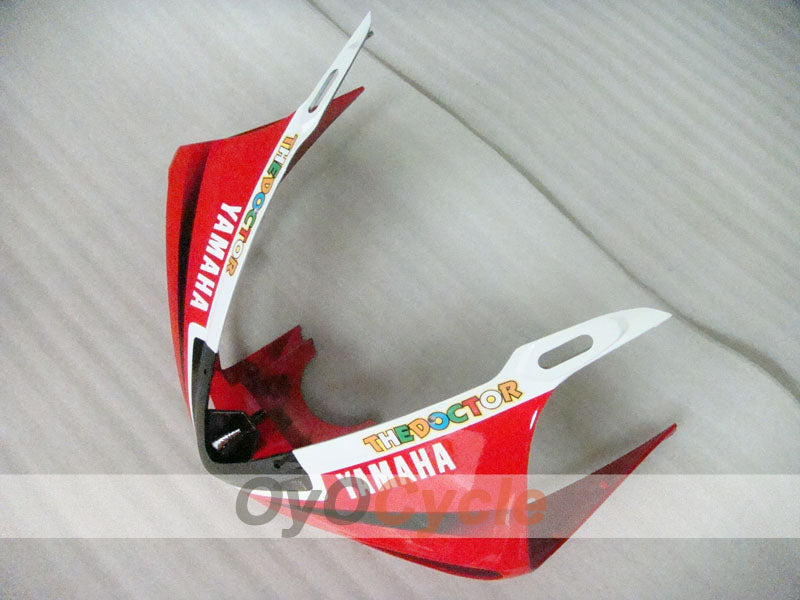 Kit de carenado de inyección para YZF-R6 05 - Rojo, blanco - FIAT, MOTUL #OYO87905868