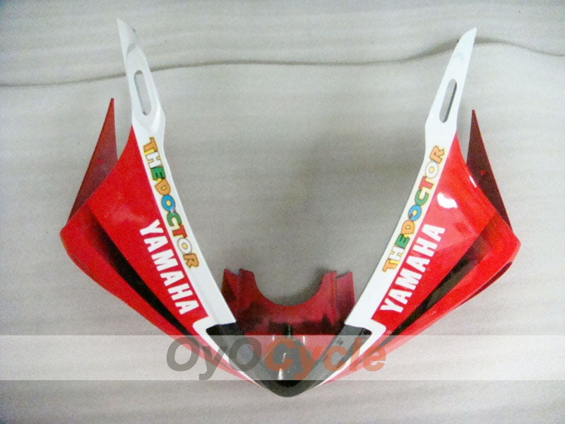Kit de carenado de inyección para YZF-R6 05 - Rojo, blanco - FIAT, MOTUL #OYO87905868