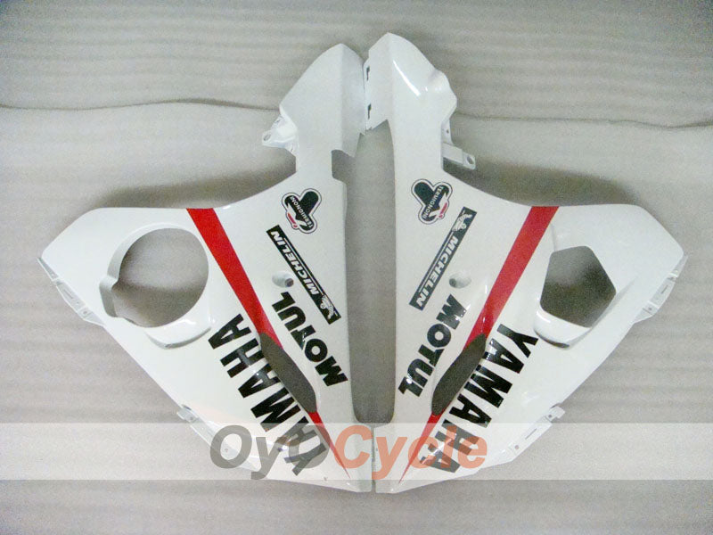Kit de carenado de inyección para YZF-R6 05 - Rojo, blanco - FIAT, MOTUL #OYO87905868