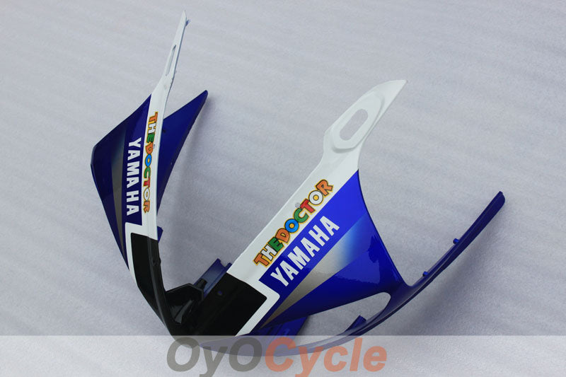 Kit de carenado por inyección para YZF-R6 03-04 - Azul, Blanco - FIAT, MOTUL #OYO87905825