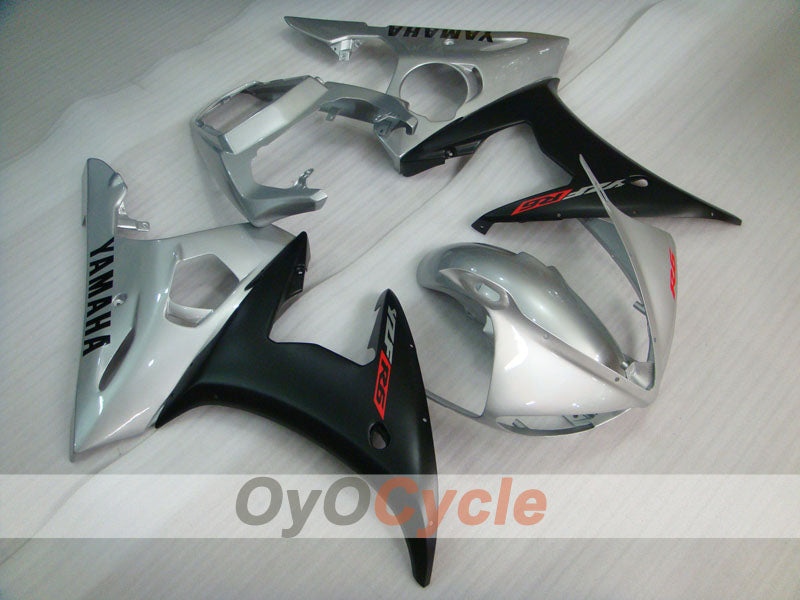 Kit de carenado por inyección para YZF-R6 05 - Negro, Plata, Mate - Estilo de fábrica #OYO87905871 Imagen principal del producto