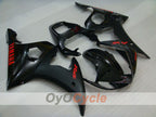 Kit de carenado por inyección para YZF-R6 03-04 - Negro mate - Estilo de fábrica #OYO87905828