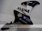 Carenado de inyección para YZF-R6 05 - Blanco, Negro - West #OYO87905876