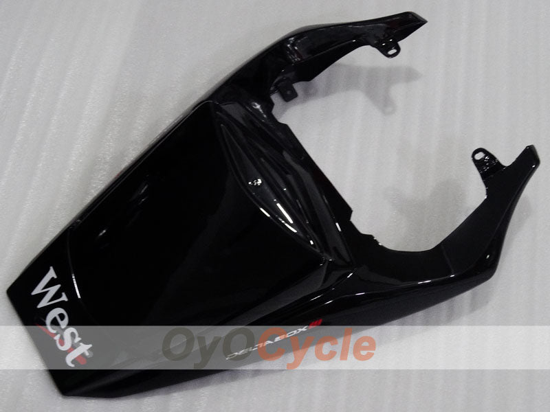 Carenado de inyección para YZF-R6 05 - Blanco, Negro - West #OYO87905876