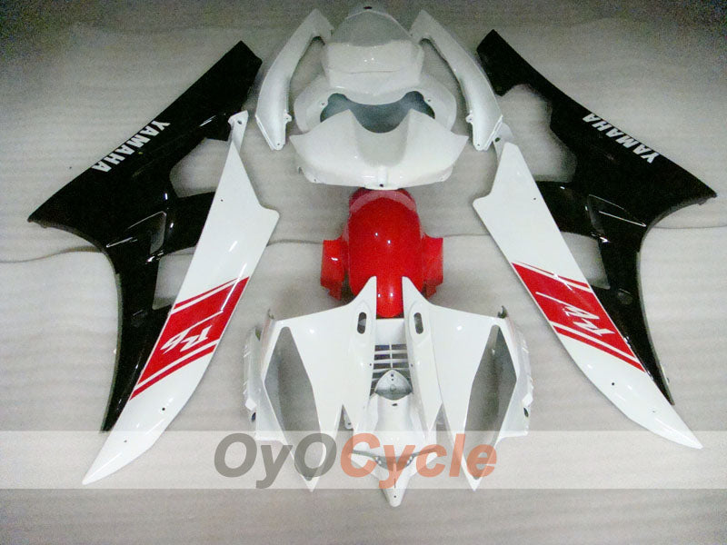 Kit de carenado de inyección para YZF-R6 06-07 - Rojo, Blanco, Negro - Estilo de fábrica #OYO87905877 Imagen secundaria del producto