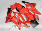 Carenado de inyección para YZF-R6 06-07 - Rojo, Negro - Llama #OYO87905878