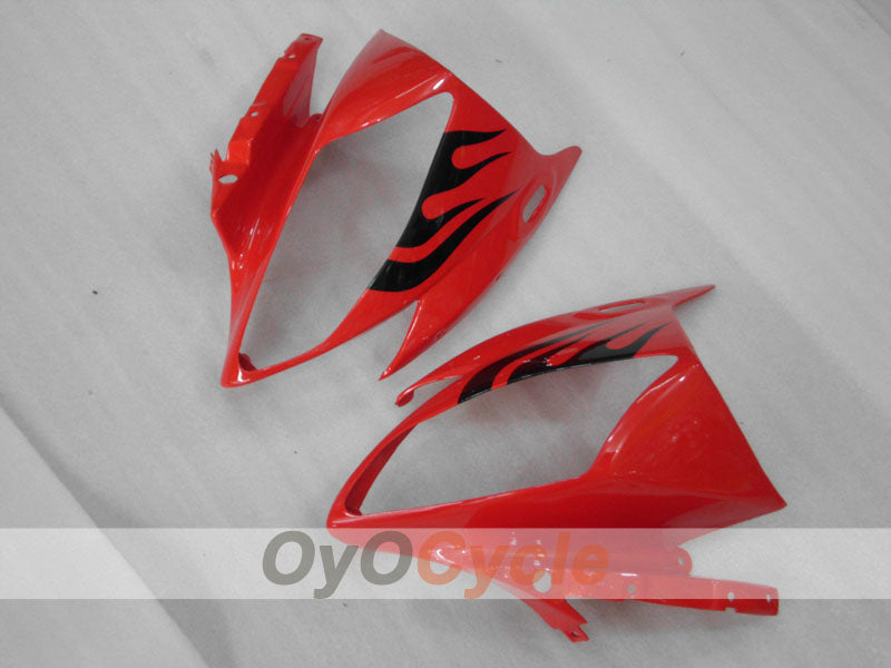 Carenado de inyección para YZF-R6 06-07 - Rojo, Negro - Llama #OYO87905878