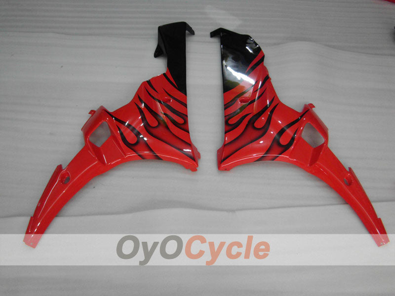 Carenado de inyección para YZF-R6 06-07 - Rojo, Negro - Llama #OYO87905878