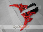 Carenado de inyección para YZF-R6 06-07 - Rojo, Negro - Llama #OYO87905878