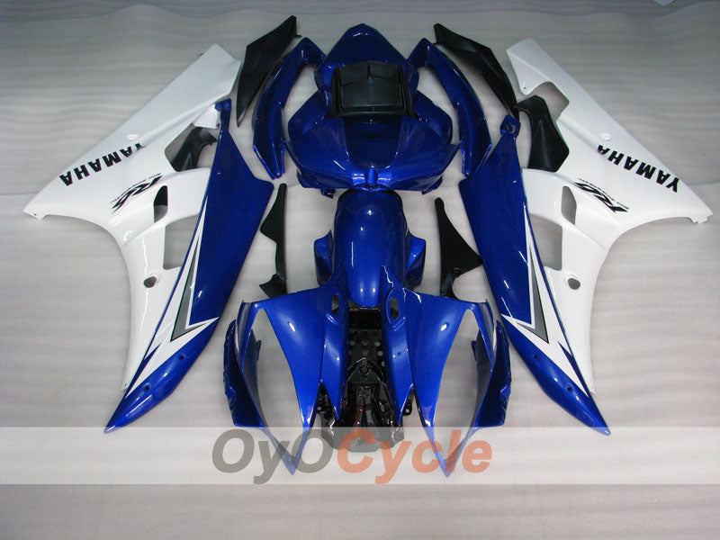 Kit de carenado por inyección para YZF-R6 06-07 - Azul, blanco - Estilo de fábrica #OYO87905880 Imagen secundaria del producto