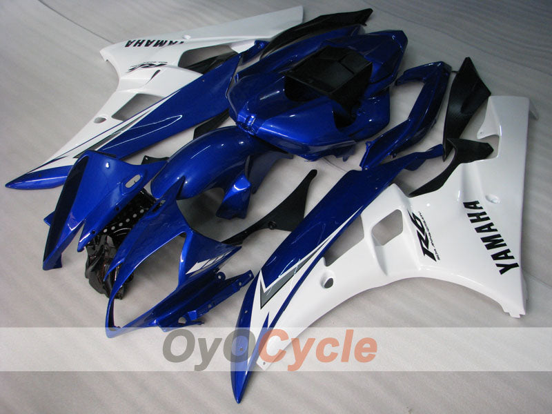 Kit de carenado por inyección para YZF-R6 06-07 - Azul, blanco - Estilo de fábrica #OYO87905880 Imagen principal del producto