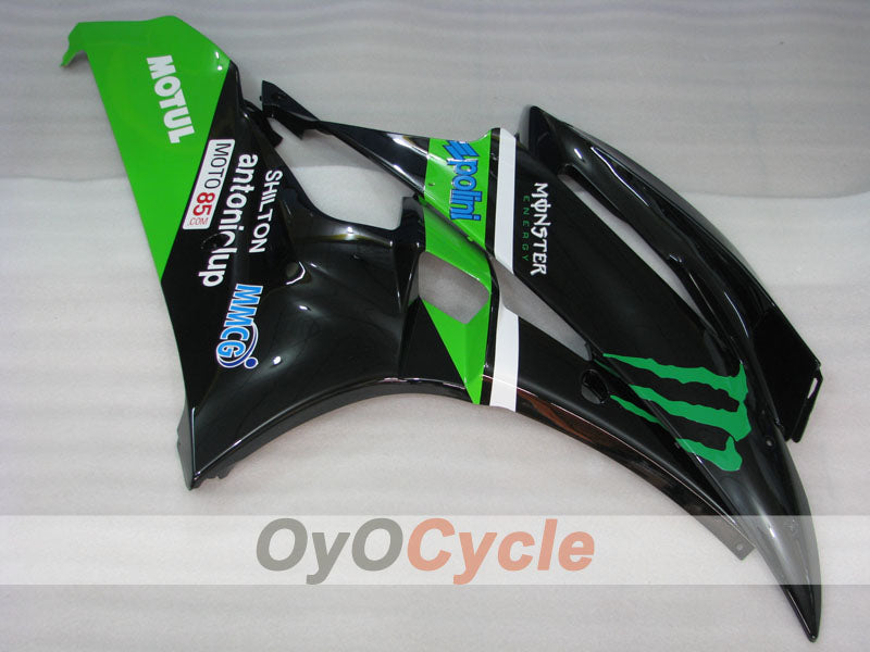 Carenado lateral izquierdo y derecho para Yamaha 06-07 YZF-R6 #OYO87912569 Imagen secundaria del producto
