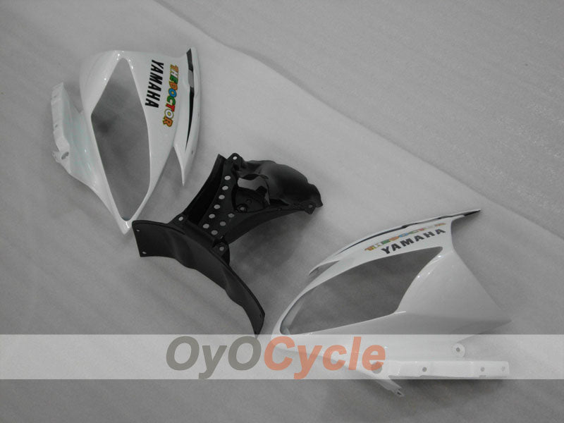 Kit de carenado por inyección para YZF-R6 06-07 - Blanco, Negro - MOTUL #OYO87905883