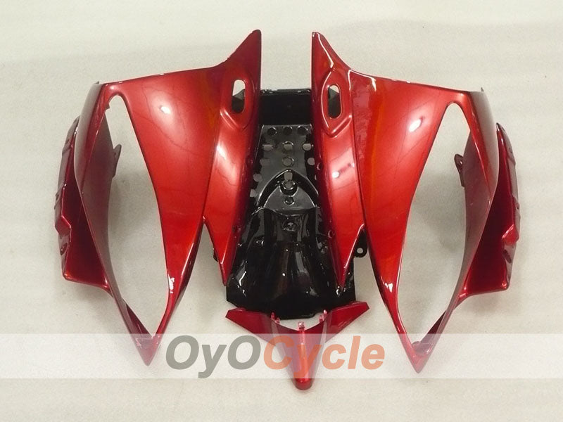 Kit de carenado por inyección para YZF-R6 06-07 - Rojo, Negro - Estilo de fábrica #OYO87905886