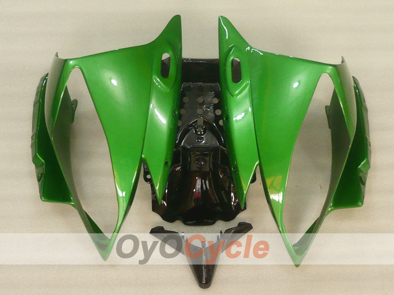 Kit de carenado por inyección para 06-07 YZF-R6 - Verde, Negro - Estilo de fábrica #OYO87905887