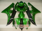 Kit de carenado por inyección para 06-07 YZF-R6 - Verde, Negro - Estilo de fábrica #OYO87905887