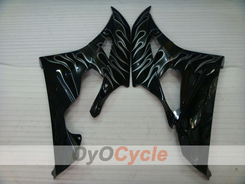 Carenado de inyección para YZF-R6 06-07 - Negro - Llama #OYO87905888