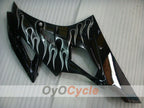 Carenado de inyección para YZF-R6 06-07 - Negro - Llama #OYO87905888