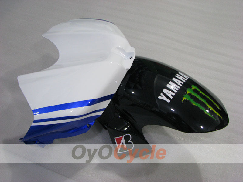 Kit de carenado de inyección para YZF-R6 06-07 - Blanco, Negro - FIAT #OYO87905896
