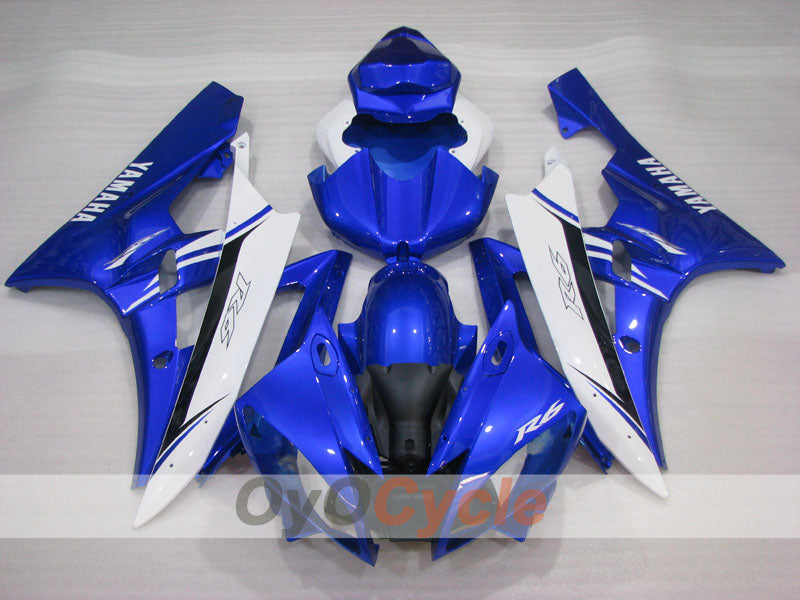 Kit de carenado de inyección para YZF-R6 06-07 - Negro - Llama #OYO87905897