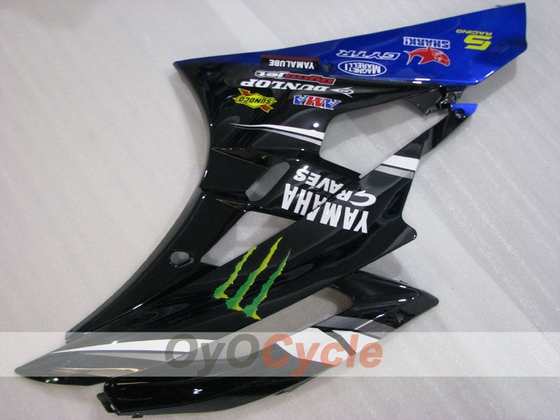 Carenado lateral izquierdo y derecho para Yamaha 06-07 YZF-R6 #OYO87912630 Imagen secundaria del producto