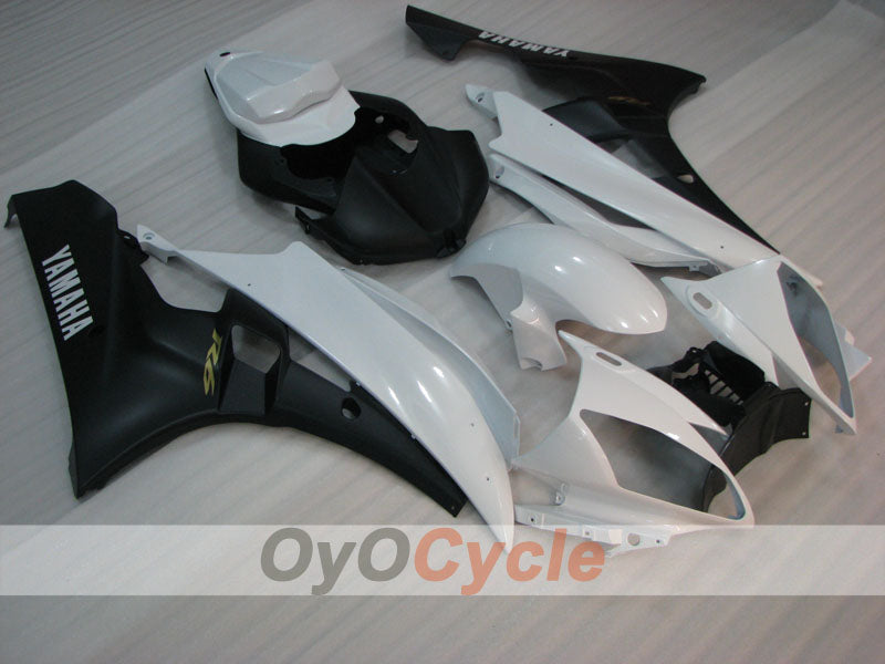Kit de carenado por inyección para YZF-R6 06-07 - Blanco, Negro - Estilo de fábrica #OYO87905900 Imagen principal del producto