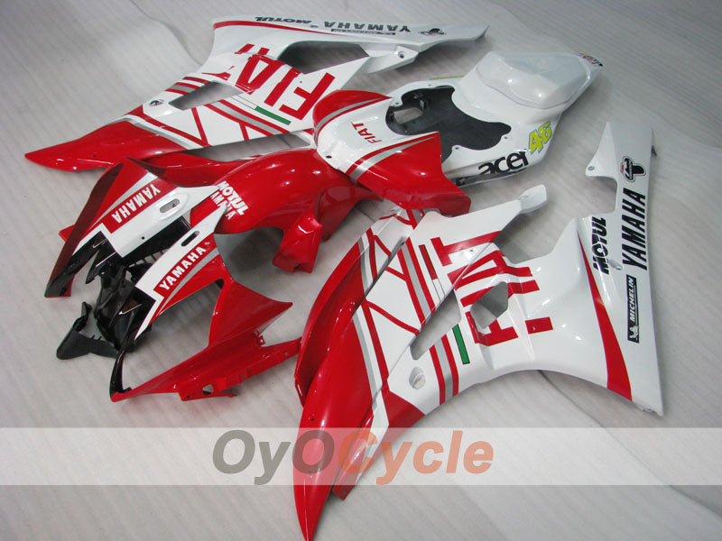 Carenado de inyección para YZF-R6 06-07 - Rojo, Blanco - FIAT #OYO87905892 Imagen secundaria del producto