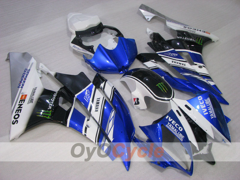 Carenado inyectado para YZF-R6 06-07 - Azul, Blanco, Negro - Monster #OYO87905904 Imagen principal del producto