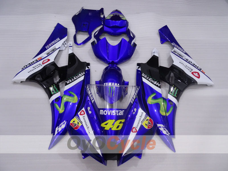 Kit de carenado de inyección para YZF-R6 06-07 - Azul, Blanco, Negro - Monster #OYO87905905 Imagen secundaria del producto