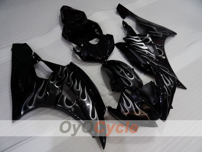 Kit de Carenado por Inyección para 06-07 YZF-R6 - Negro - Llama #OYO87905907