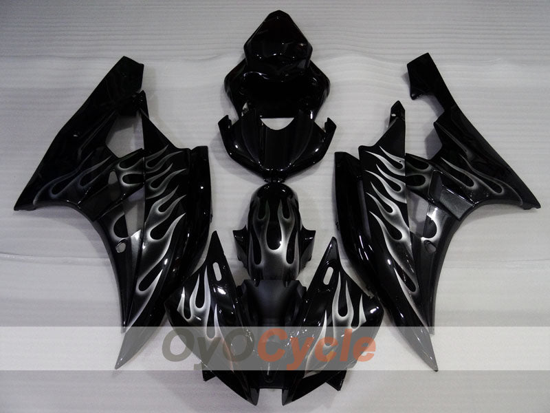 Kit de Carenado por Inyección para 06-07 YZF-R6 - Negro - Llama #OYO87905907
