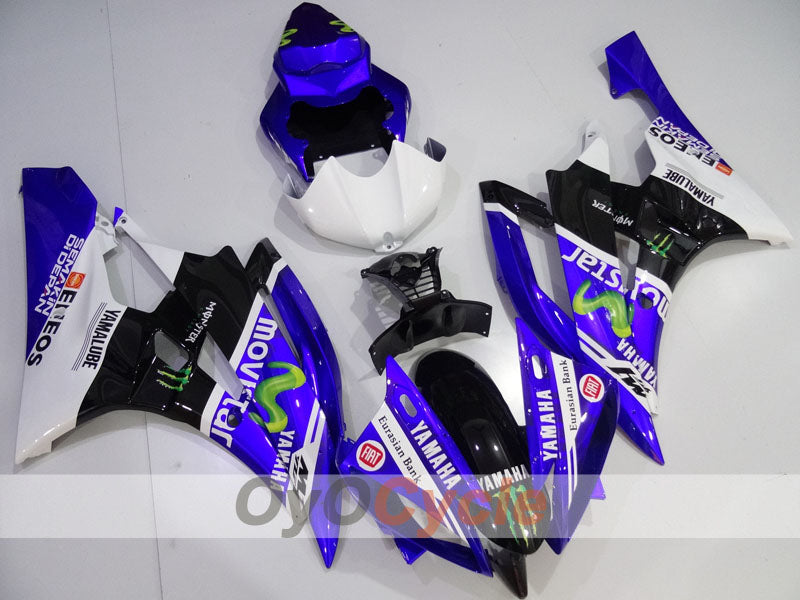Kit de carenado por inyección para YZF-R6 06-07 - Azul, Blanco, Negro - Monster #OYO87905908 Imagen principal del producto