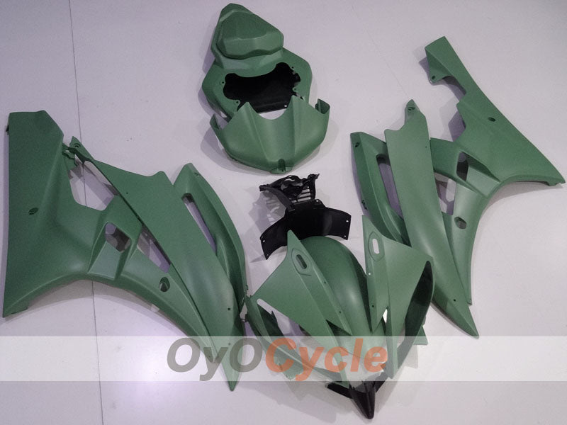 Kit de carenado por inyección para YZF-R6 06-07 - Verde militar, mate - Estilo de fábrica #OYO87905910