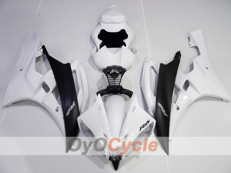 Kit de carenado de inyección para YZF-R6 06-07 - Blanco, Negro - Estilo de fábrica #OYO87905911 Imagen secundaria del producto