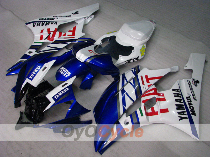 Kit de carenado de inyección para YZF-R6 06-07 - Azul, blanco - FIAT, MOTUL #OYO87905915 Imagen principal del producto