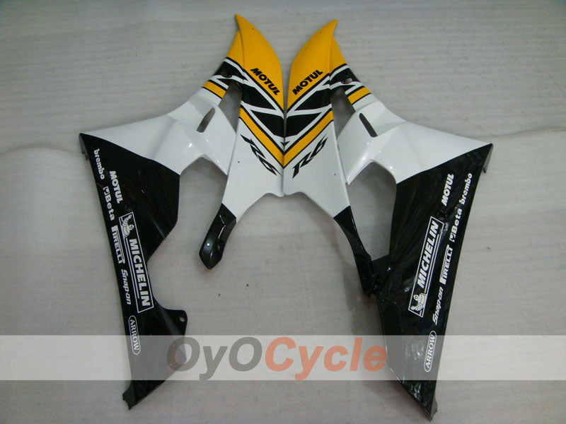 Kit de carenado por inyección para YZF-R6 06-07 - Amarillo, Negro - MOTUL #OYO87905921