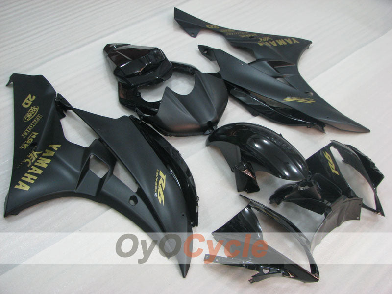 Kit de carenado de inyección para YZF-R6 06-07 - Negro, Mate - Estilo de fábrica #OYO87905922