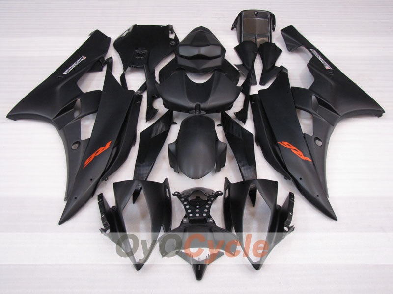 Carenado de inyección para YZF-R6 06-07 - Negro, Mate - Estilo de fábrica #OYO87905923 Imagen secundaria del producto