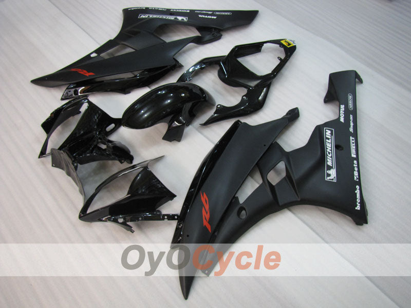 Kit de carenado por inyección para YZF-R6 06-07 - Negro mate - Estilo de fábrica #OYO87905924 Imagen secundaria del producto