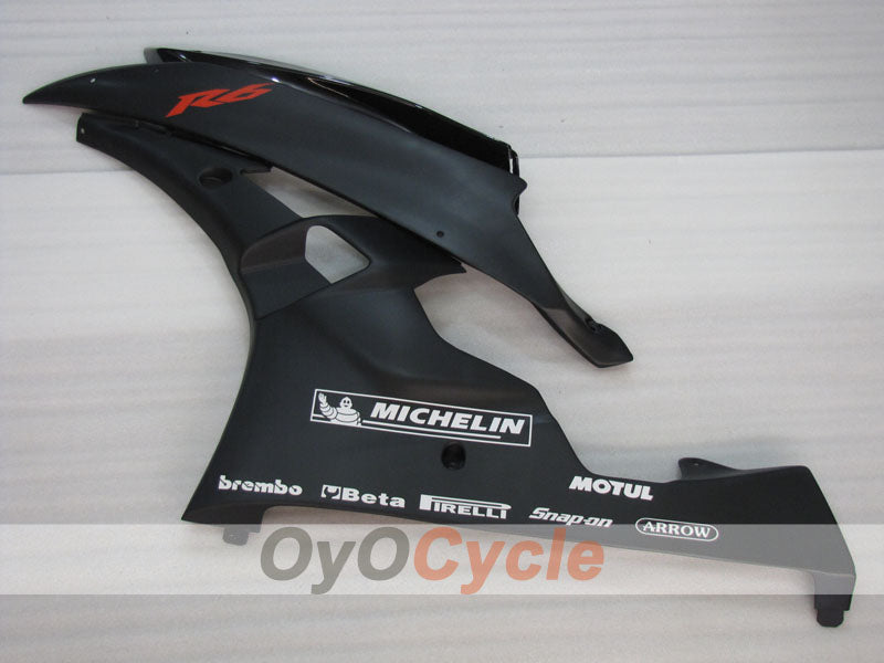 Carenado lateral izquierdo y derecho para Yamaha 06-07 YZF-R6 #OYO87912696